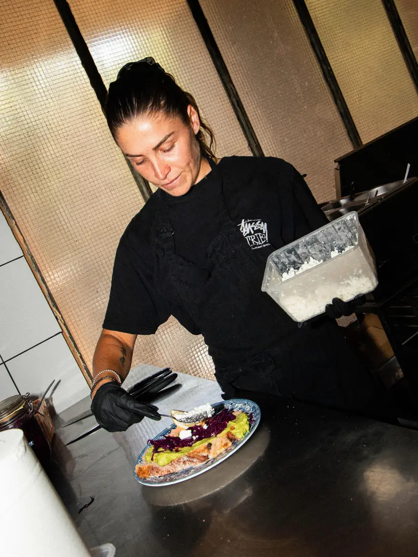 Marie en cuisine